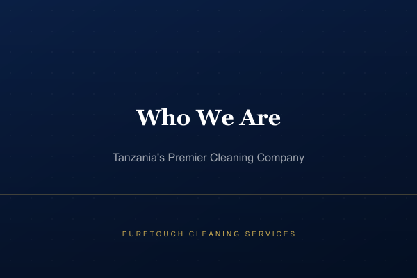 PureTouch Cleaning Services team