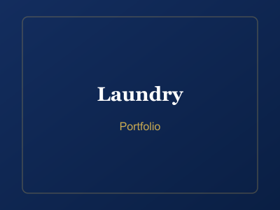 Laundry - PureTouch