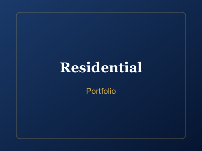Residential - PureTouch